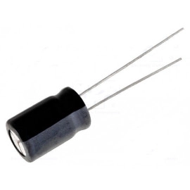 Elko 470uF 25V 105°C 10x16mm RM5 20% stojeći