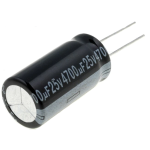 Elko 4700uF 25V 105°C 16x30mm 20% RM7,5 stojeći