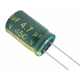 Elko ESR 4,7uF 450V 105°C 8x12,5mm P2,5mm
