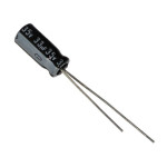Elko 33uF 35V 105°C 5x11mm RM2,5 stojeći