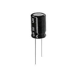 Elko 2,2uF 100V 105°C 5x11mm RM2,5 stojeći