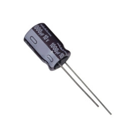 Elko 1000uF 10V 105° 10x12,5mm RM5 20% stojeći