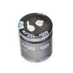 Elko 150uF 400V 105°C 22x36mm RM10 stojeći