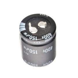 Elko 150uF 400V 105°C 22x36mm RM10 stojeći