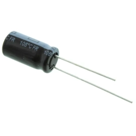 Elko ESR 1000uF 10V 105°C 8x15mm 20% RM3,5 stojeći