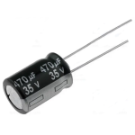 Elko ESR 470uF 35V 105°C 10x16mm 20% RM5 stojeći