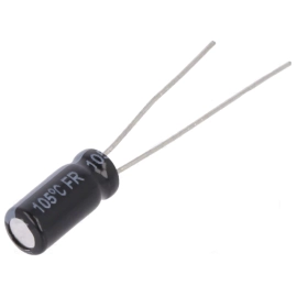 Elko ESR 22uF 50V 105°C 5x11mm 20% RM2 stojeći
