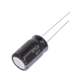 Elektrolit ESR 470uF 50V 105°C 12,5x20mm Pitch5
