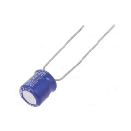 Elko 68uF 16V 85°C 6,3x7mm 20% RM5 stojeći
