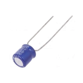 Elko 68uF 16V 85°C 6,3x7mm 20% RM5 stojeći