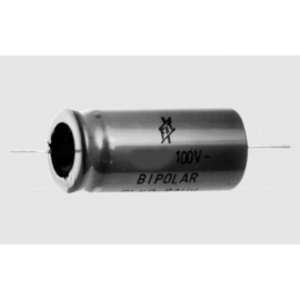 Elko bipolarni 4,7uF 100V 85°C 10x30mm; audio; le.