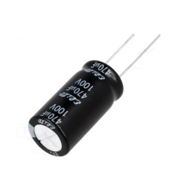 Elko 470uF 100V 105°C 16x31,5mm 20% RM7,5 stojeći