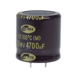 Elko 4700uF 100V 105°C 35x45mm RM10mm Samwha