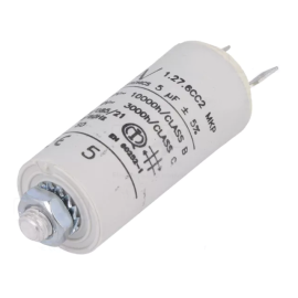 Kondenzator motorni radni 5uF 420V 5% + M8