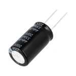 Elko 330uF 200V 105°C 18x35,5mm 20% RM7,5 stojeći