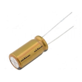 Elko 4,7uF 50V 105°C 5x11mm audio stojeći; Nichic.