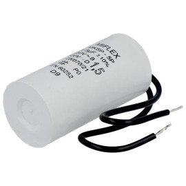 Kondenzator motorni radni 1,5uF 450V + kabel 10%