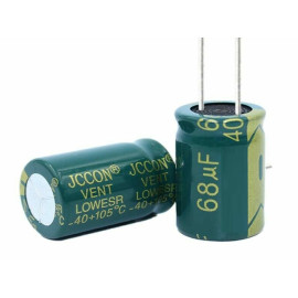 Elektrolit ESR 68uF 250V 105°C 13x25mm 20% RM5