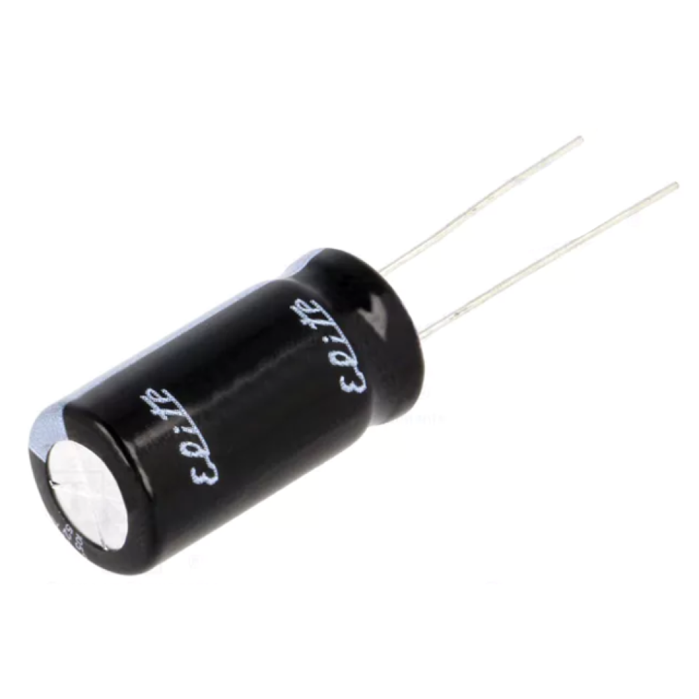 Elektrolit 22uF 250V 105°C 10x20mm Pitch5