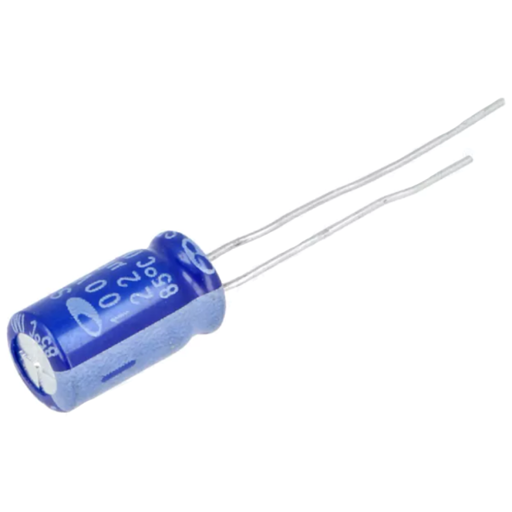 Elektrolit 22uF 100V 85°C 6,3x11mm Pitch2,5