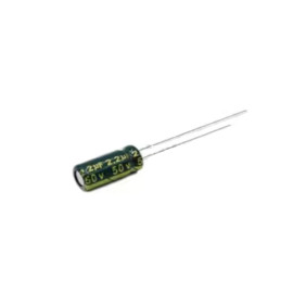 Elko ESR 2,2uF 50V 105°C 5x11mm 20% RM2 stojeći