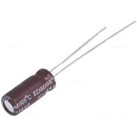 Elko ESR 2,2uF 50V 105°C 5x11mm 20% RM2 stojeći