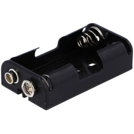 Kućište za bateriju R6x2 63x57x16mm; klipsa