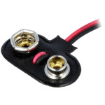 Baterijski priključak 9V 6F22 T-model; 120mm