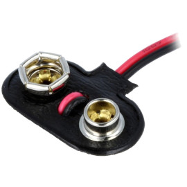 Baterijski priključak 9V 6F22 T-model; 120mm