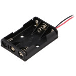 Kućište za bateriju R03x3 53x38x13mm
