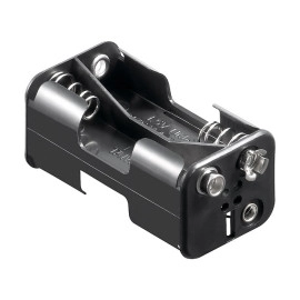 Kućište za bateriju R6x4 57x30,5x28mm + klipsa 9V 
