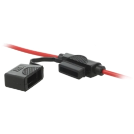 Kućište auto osigurača sa žicama; 19mm; 30A; IP66