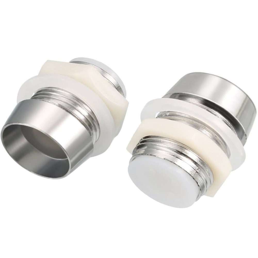 Kućište LED 10mm upušteno; metalizirana plastika