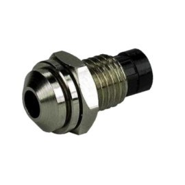Kućište LED 5mm izbočeno metalno kromirano