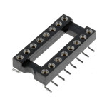 Podnožje DIL16; 7,62mm / 2,54mm; 1A; pozlaćeno SMD
