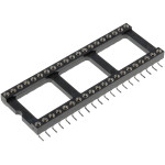 Podnožje DIL40; 15,24mm / 2,54; 1A; pozlaćeno; SMD