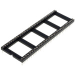 Podnožje DIL64; 22,86mm / 2,54mm; 1A; pozlaćeno;