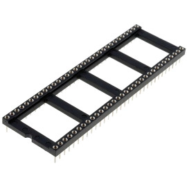 Podnožje DIL 64; 22,86mm; 1A; pozlaćeno;