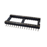 Podnožje DIL32; 15,24mm / 2,54; 1A; pozlaćeno; SMD