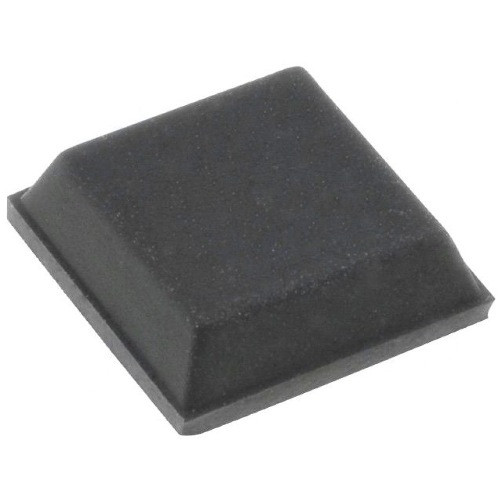 Nožica gumena samoljepliva 12,5x9,5x4mm; crna Nožica gumena samoljepliva 12,5x9,5x4mm; crna