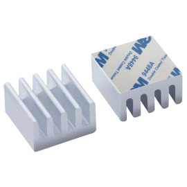 Hladnjak aluminijski s termalnom podlogom 1x1x1cm