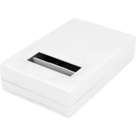 Kutija plastična 74x118x29mm + prozorčić siva