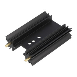 Hladnjak aluminijski stojeći 50mm; crni