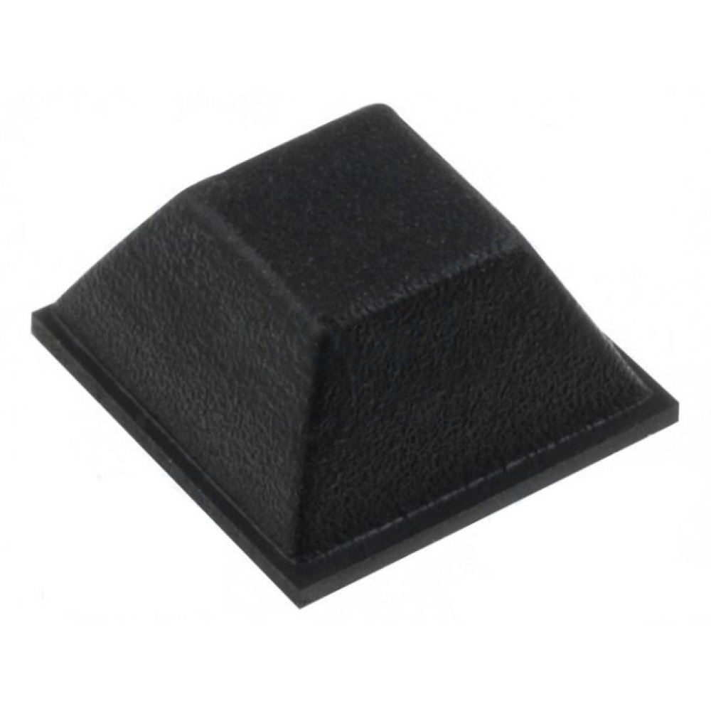 Nožica gumena samoljepiva 12,7x7x6mm; crna Nožica gumena samoljepiva 12,7x7x6mm; crna
