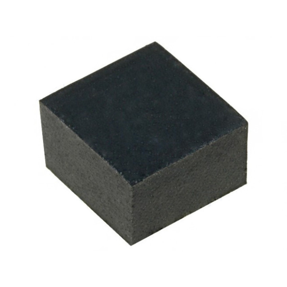 Nožica gumena samoljepiva 10x10x6mm; crna- - - - Nožica gumena samoljepiva 10x10x6mm; crna- - - -