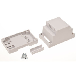 Kutija plastična 89,4x53,4x65,5mm siva Z102