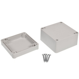 Kutija plastična 80x82x55mm IP65 siva Z111