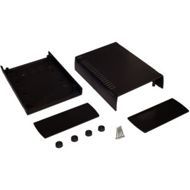 Kutija plastična 136x185x60mm crna Z112