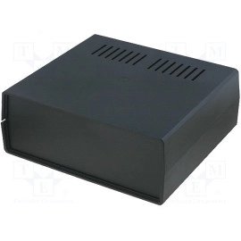 Kutija plastična 237x218x92,6mm crna Z17