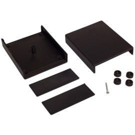 Kutija plastična 90x109,3x40mm crna Z5